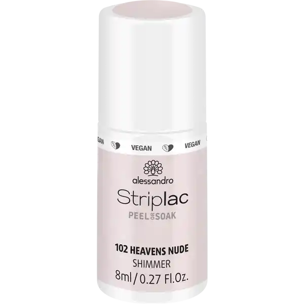 STRIPLAC PEEL OR SOAK HEAVENS NUDE -VEGAN