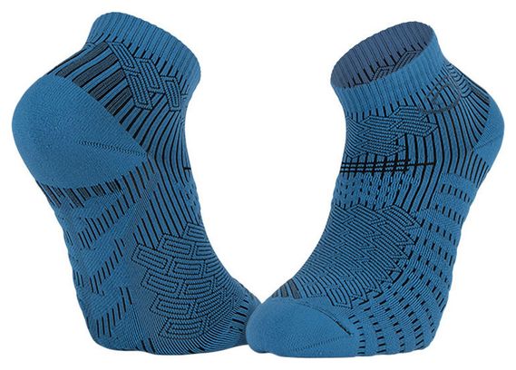 Paire de Chaussettes Basses BV Sport Run Elite Bleu Indigo