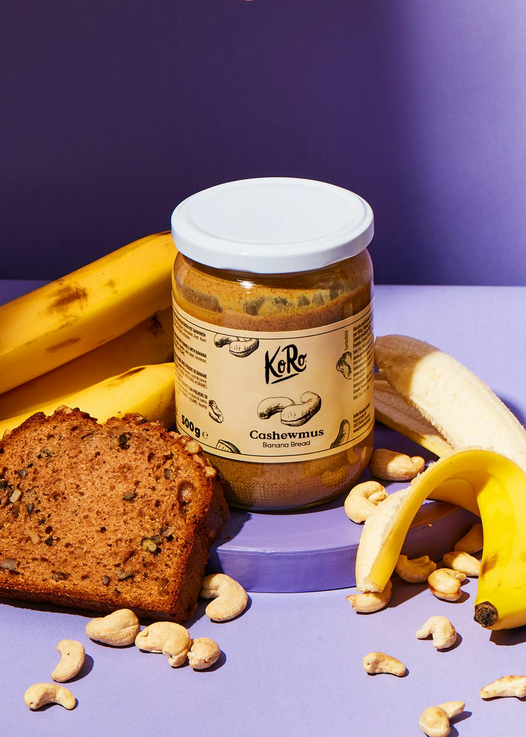 Bio Cashewmus Banana Bread 500 g