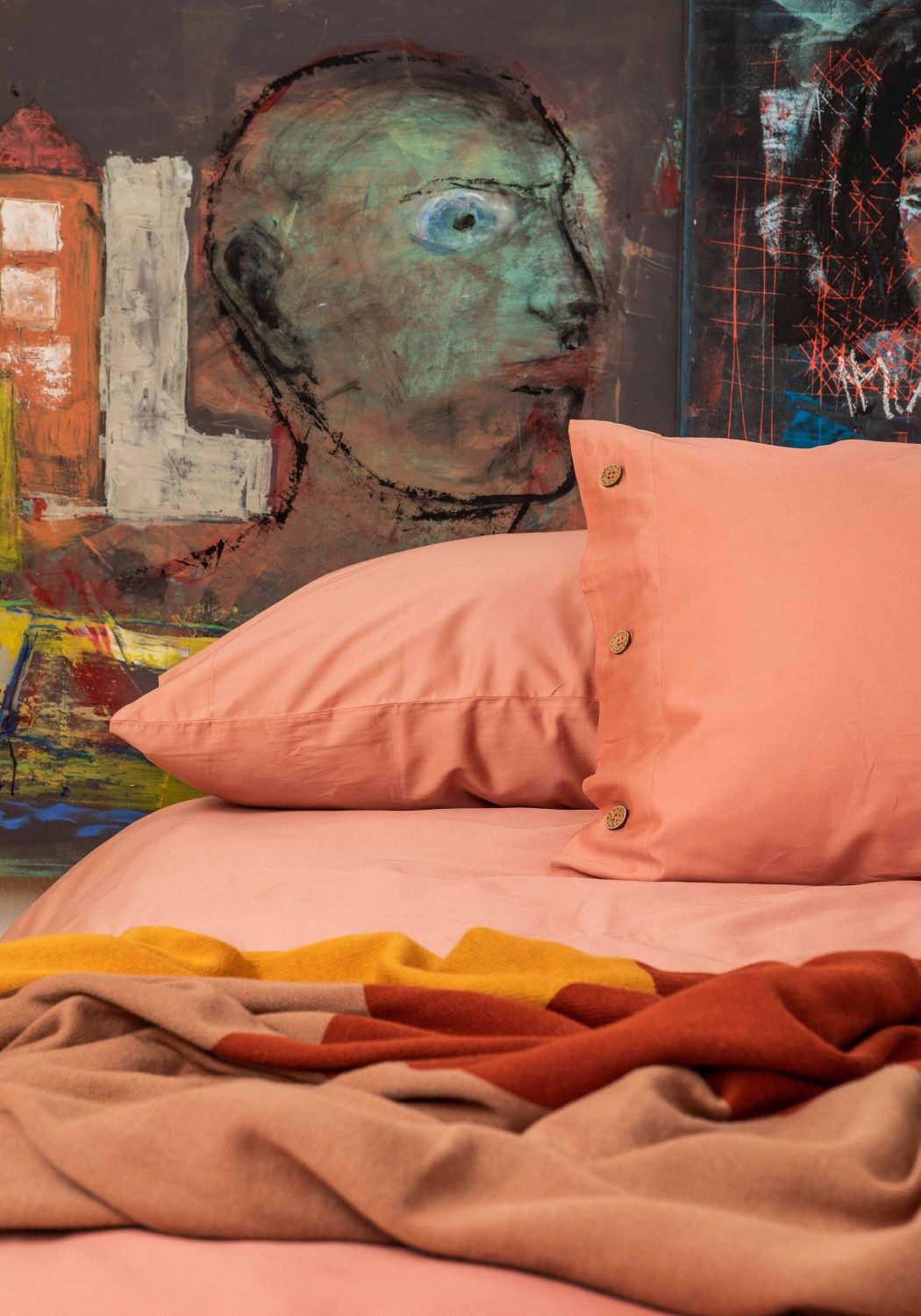 Storyfabrics Duvet-Bezug Satin Terrakotta