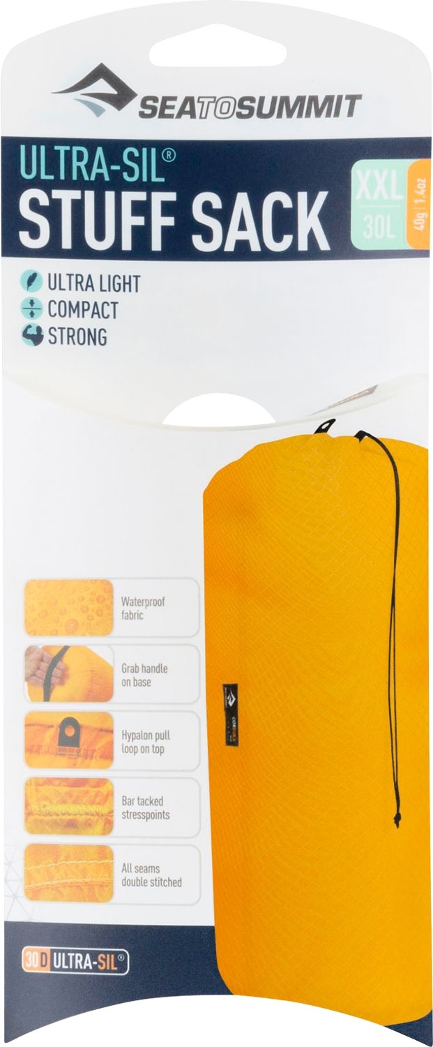 Sea to Summit Ultra-Sil Stuff Sack Packsack 30 Liter gelb
