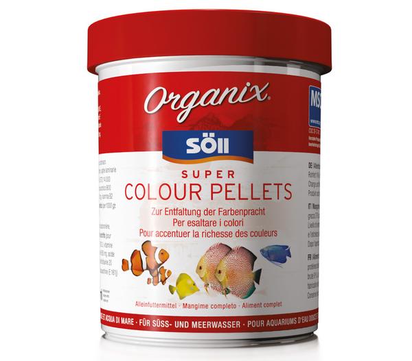 Söll Fischfutter Organix Super Colour Pellets