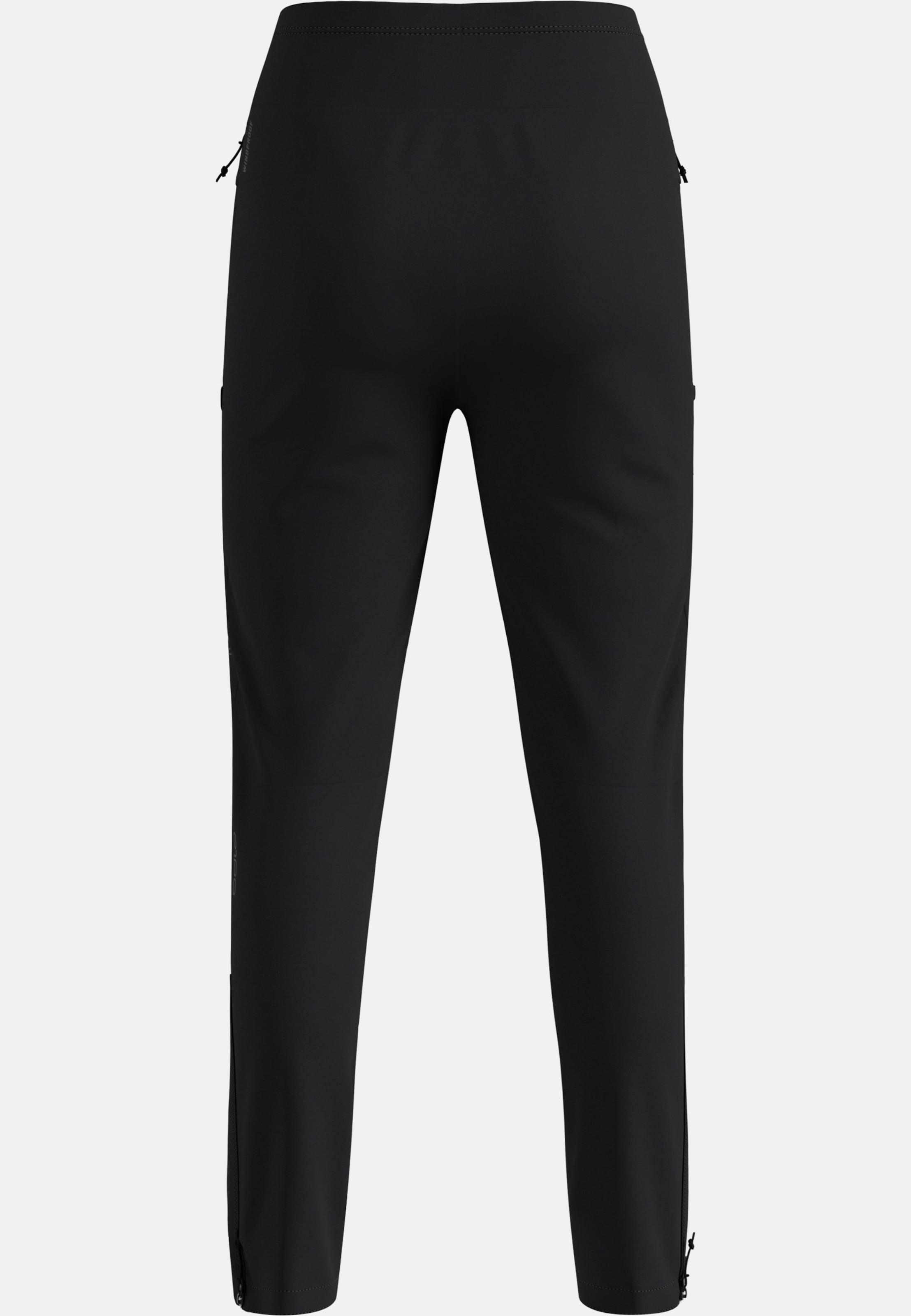 Winddichte Zeroweight X-Warm Langlaufhose in black
