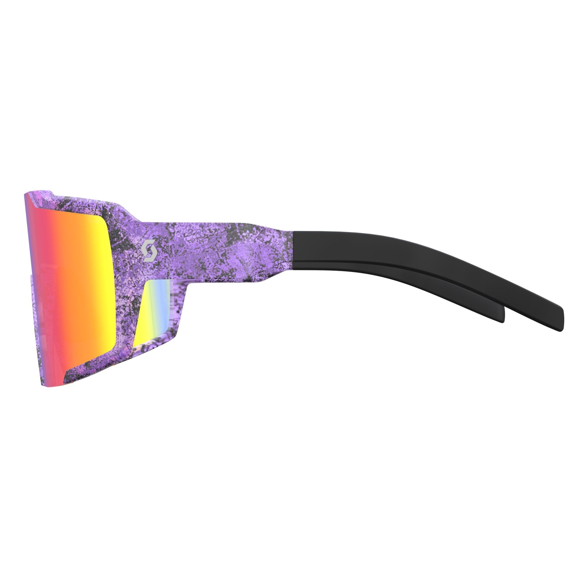SCOTT Shield cykelbriller Swish Purple/Teal Chrome
