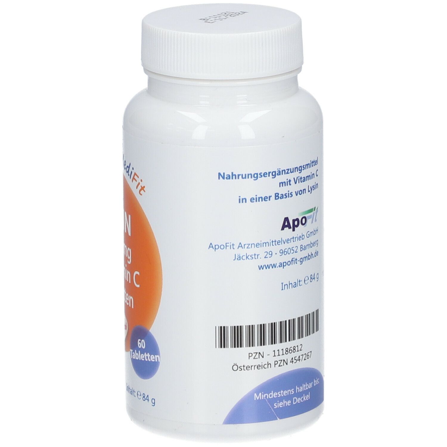 MediFit Lysin 1.000mg + Vitamin C