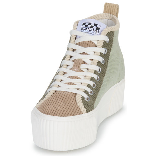 No Name - IRON MID - Vert / Beige