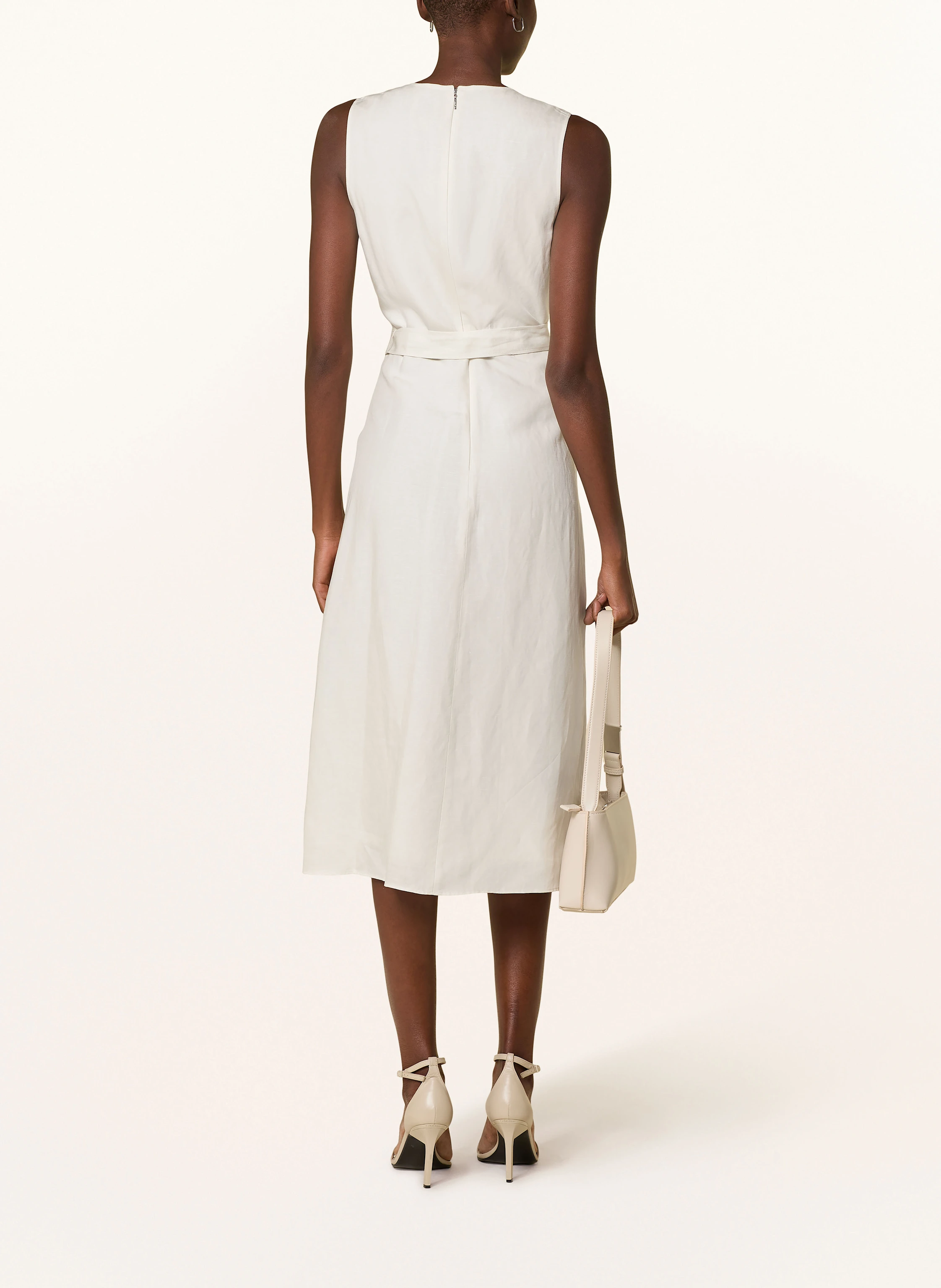 Calvin Klein Kleid mit Leinen