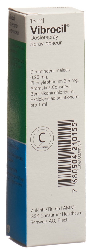 VIBROCIL Nasenspray Fl 15 ml
