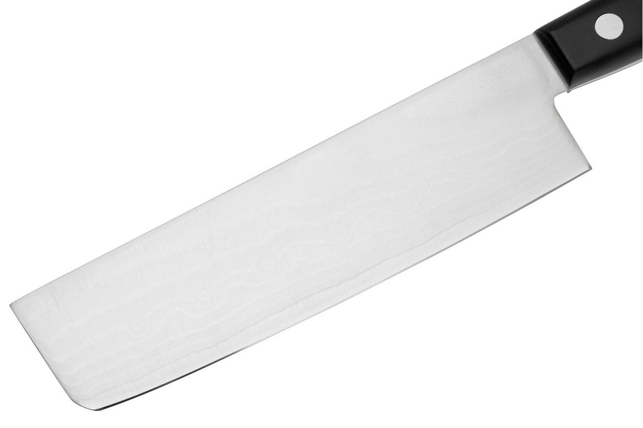 Tojiro Basic Damascus F-330 nakiri, 16.5 cm