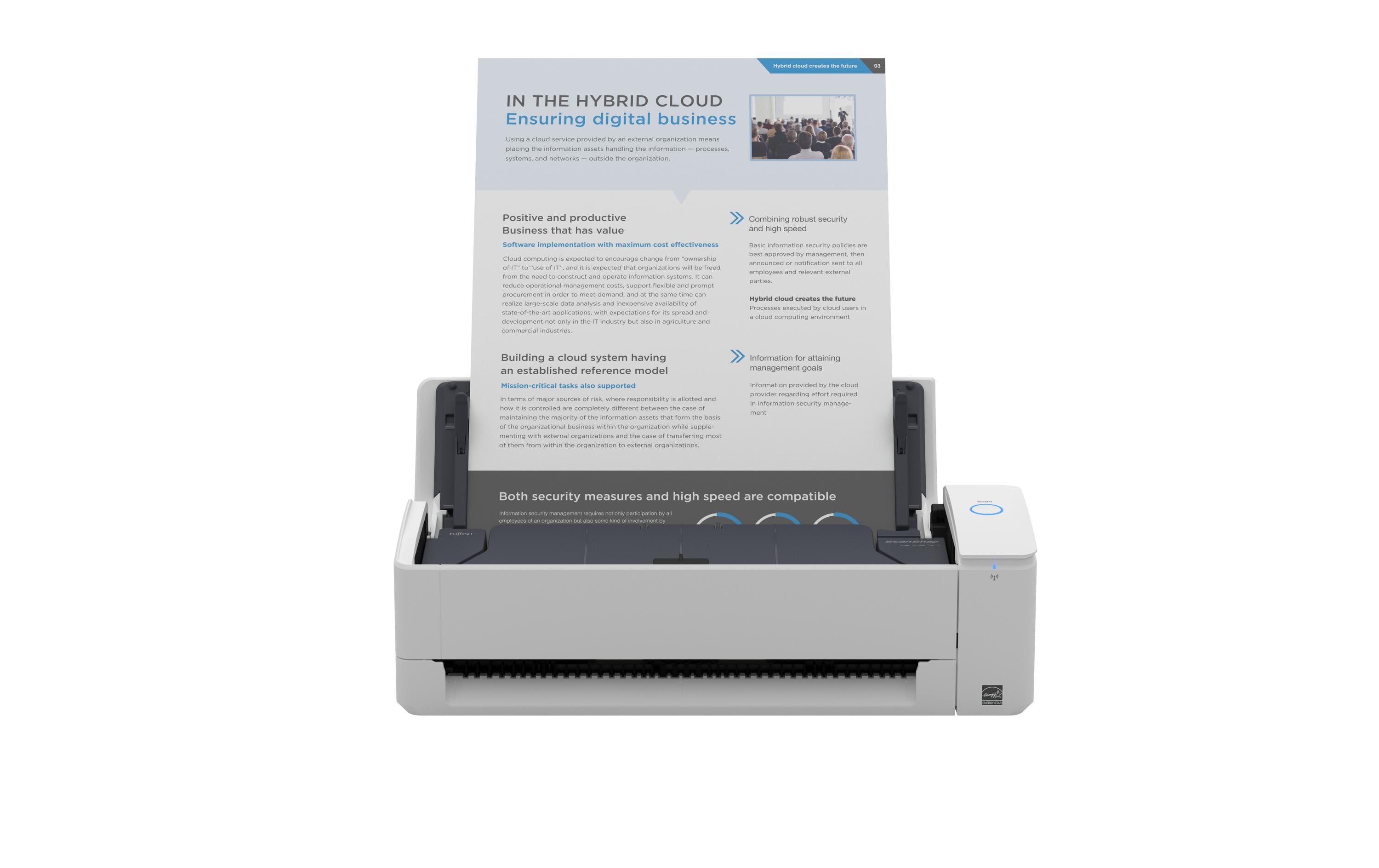 Dokumentenscanner ScanSnap iX1300<br>Schneller Duplex-Dokumentenscanner mit einfacher Benutzerführung