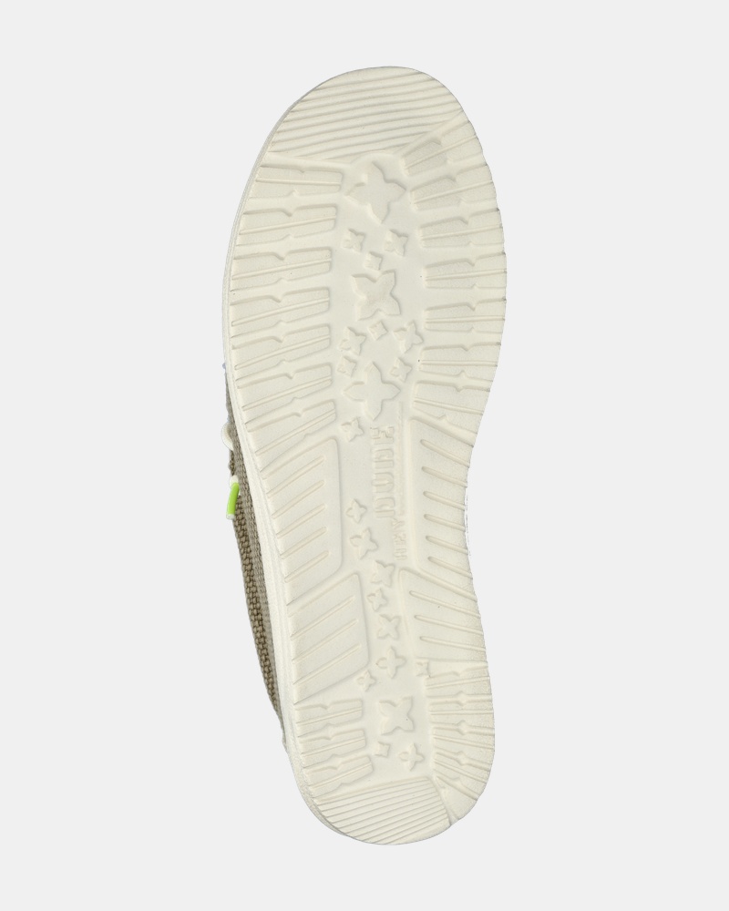 Hey Dude Wally Braided Instapschoenen  - groen