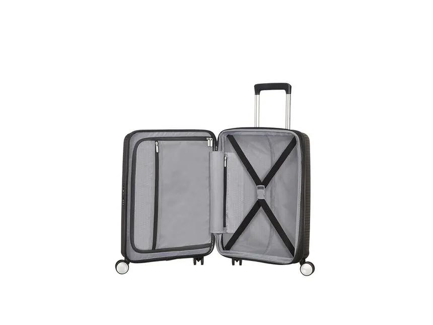 American Tourister Soundbox Spinner Expandable - Spinner - hardside - polypropylen - aborresort