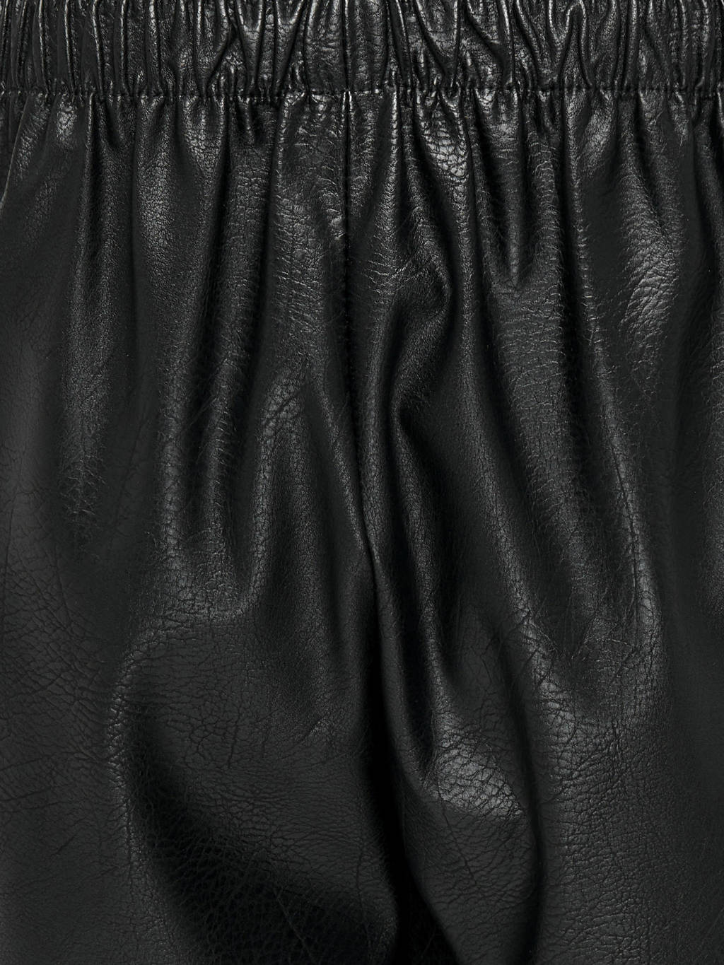 ONLY imitatieleren skort zwart