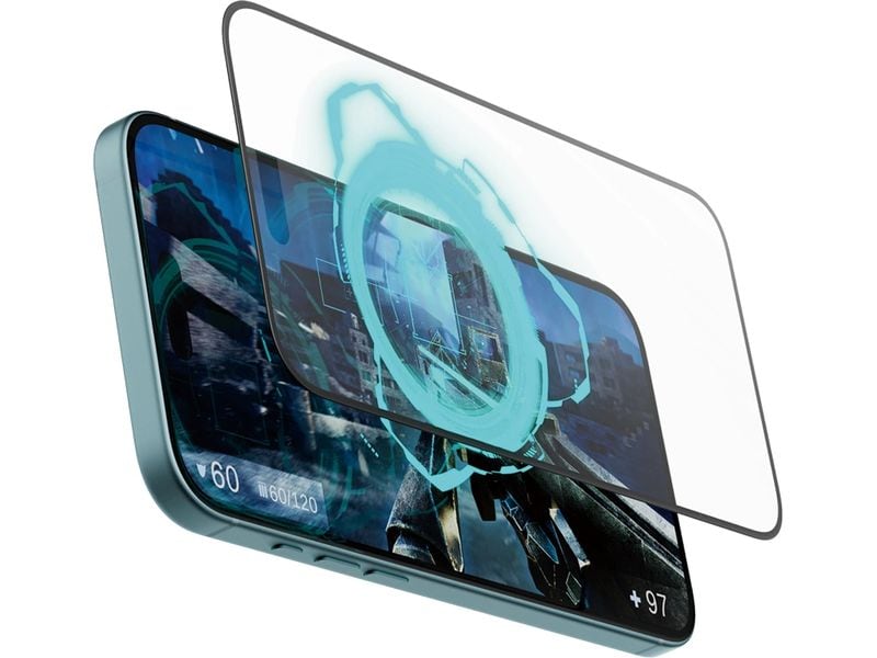Panzerglass Displayschutz Ultra Wide Fit Gaming iPhone 15 P Display-Schutzfolie für das Apple iPhone 15 Plus/iPhone 16 Plus