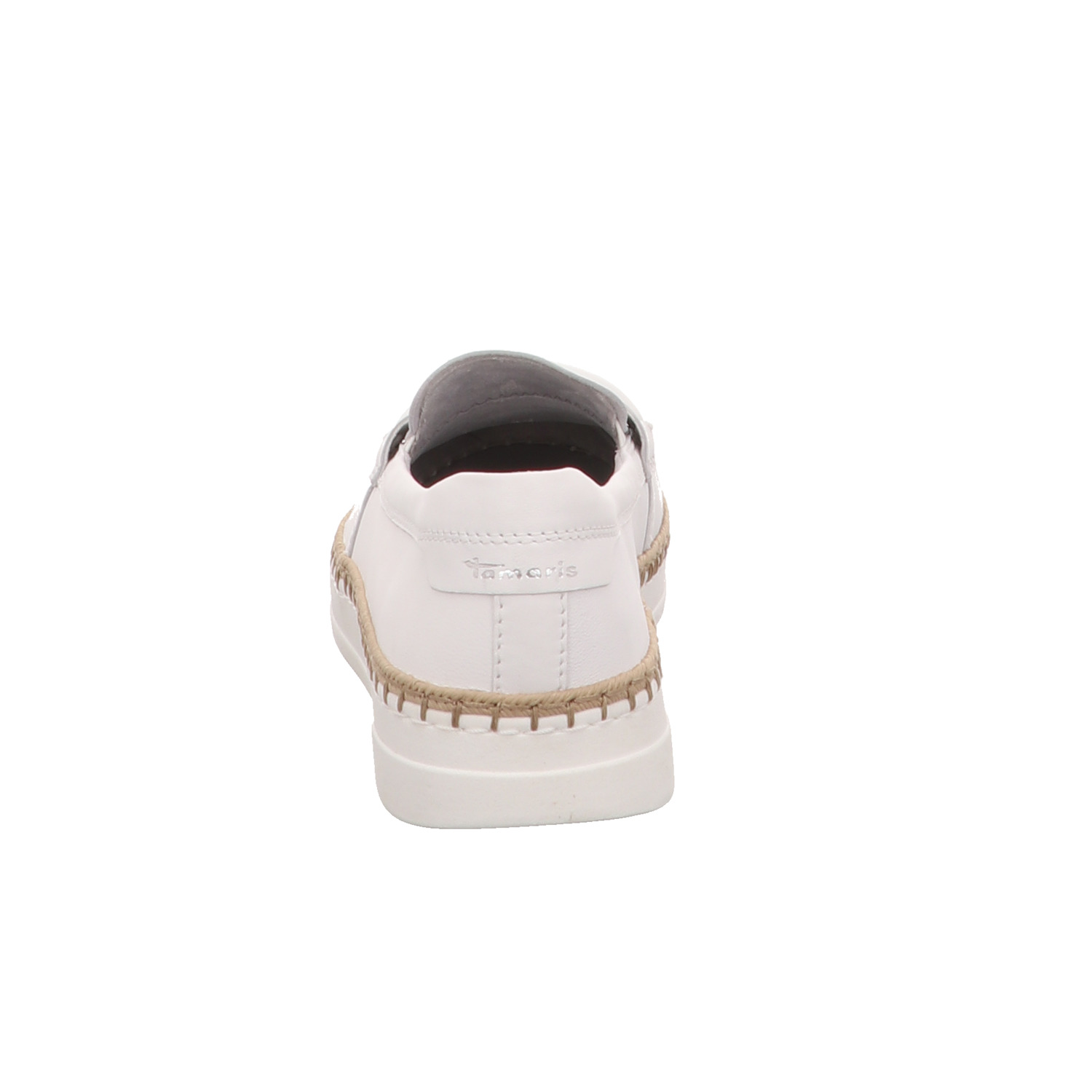 Tamaris Slipper weiß weiss/weiss kombi