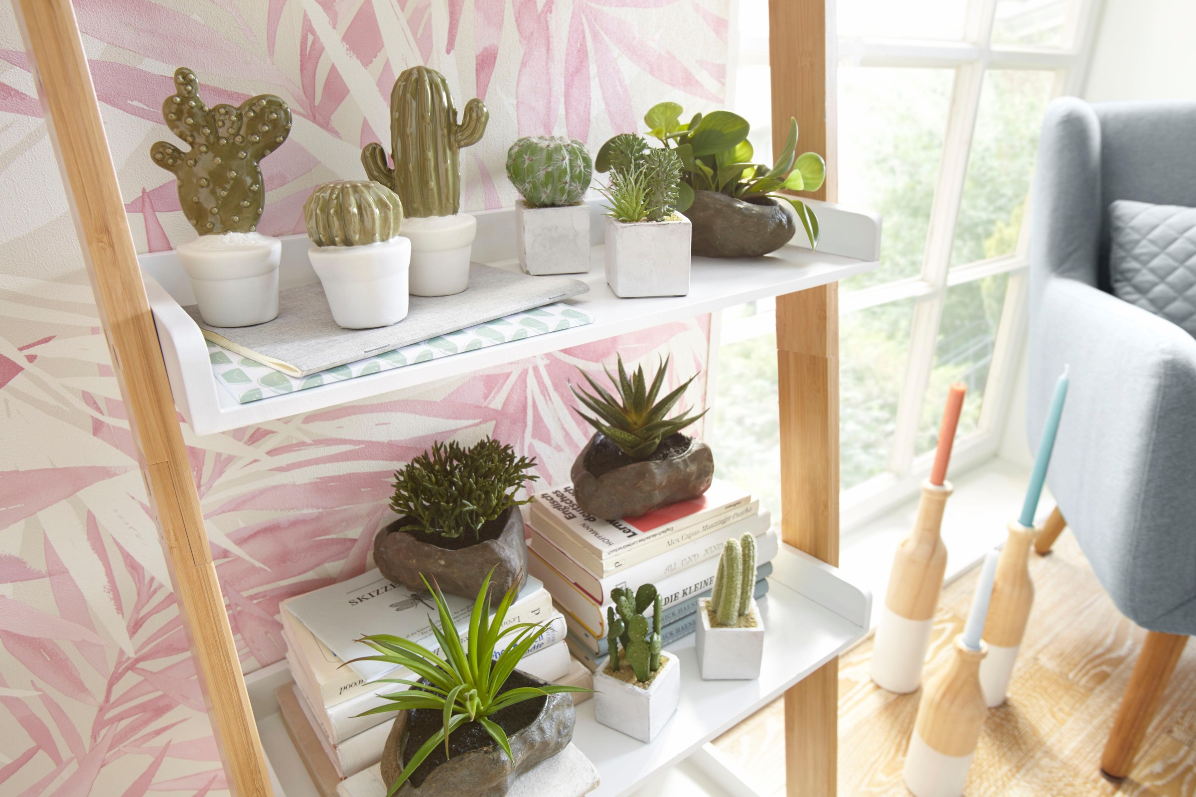 Home affaire Kunstpflanze »Sukkulenten« 4er Set