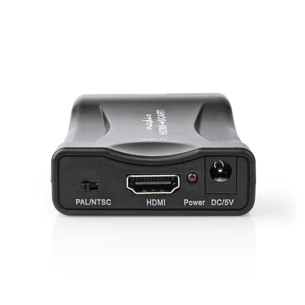 Nedis HDMI ™ Converter | HDMI ™ -inngang | SCART Hunn | 1-veis | 1080p | 1.2 Gbps | ABS | Sort