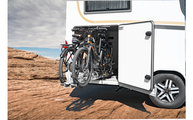 Weih-tec Slide Move HG-250 Fahrradträger für Heckgarage 2 Fahrräder