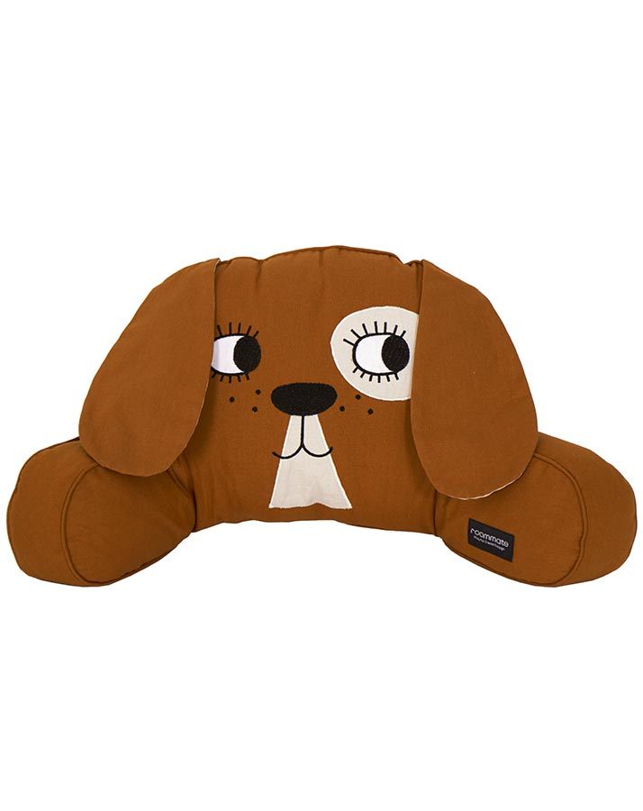 Zierkissen HUND (40x50x20) in braun