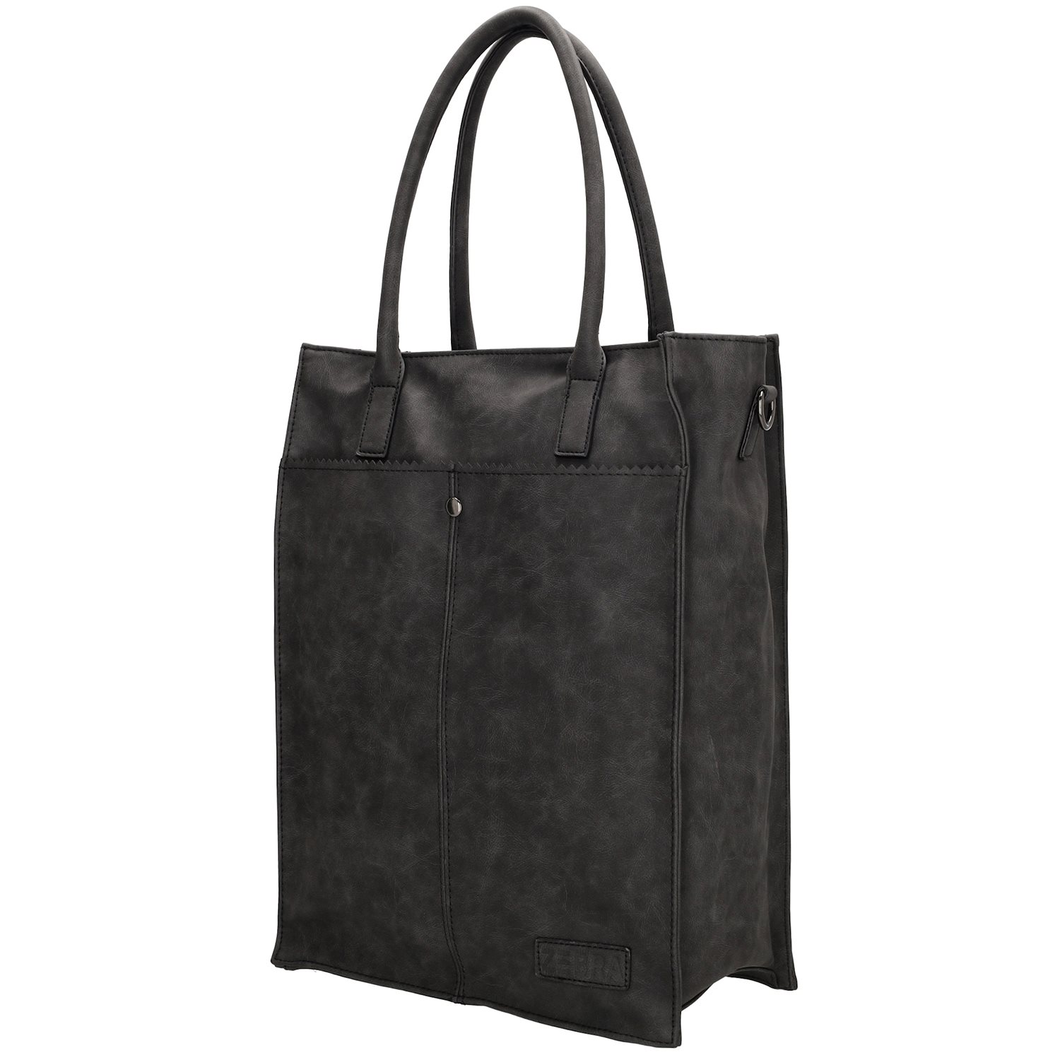 Zebra Trends Cynthia Shopper black
