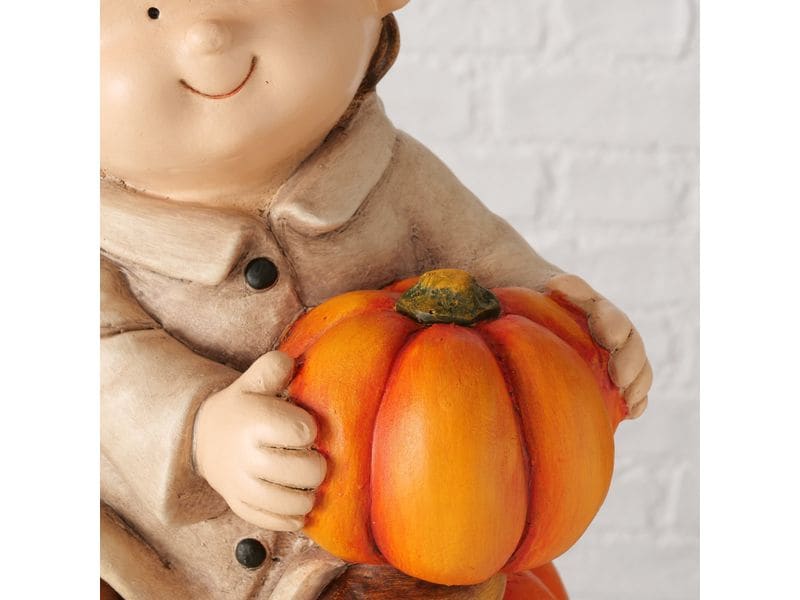 Boltze Dekofigur Malino 48 cm Herbstliche Figur als Wohndekoration