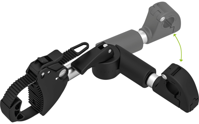 Eufab Verstellbarer Strap-Rahmenhalter für Fahrradträger