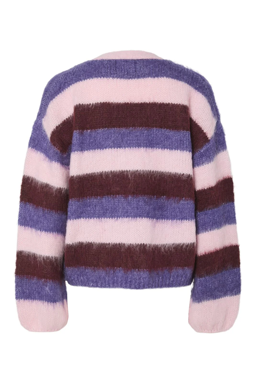 Pieces Pcficca Ls Loose Knit Cardigan Fsy 4748855 pink a boo tawny port ultra violet