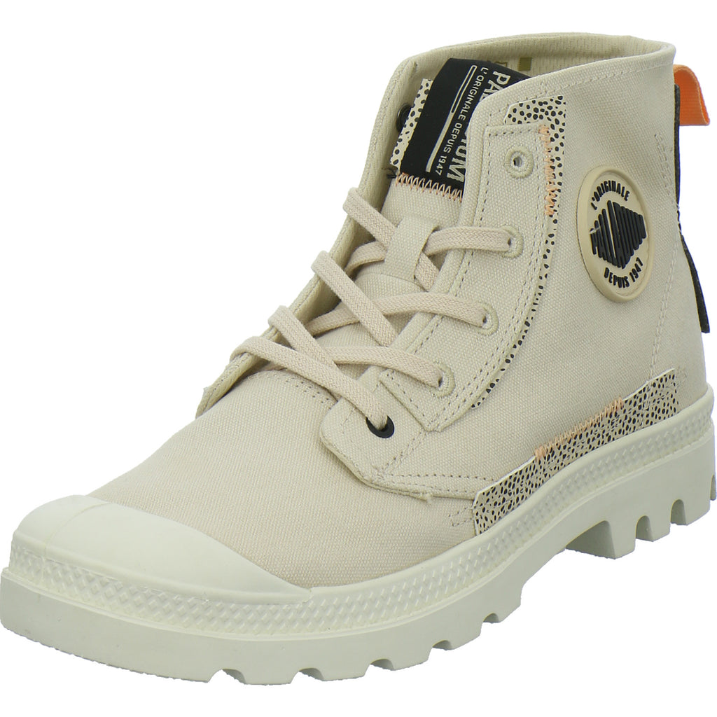 Palladium Stiefel Damen Pumpa under layer Beige-kombi