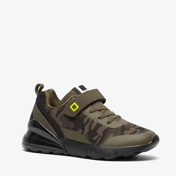 Blue Box jongens sneakers met camouflage print