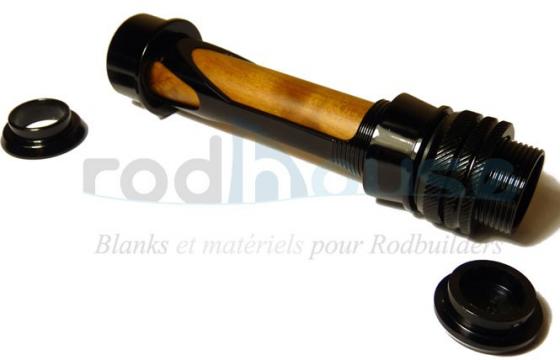 PM Forecast Y Black Porte Moulinet Fly Forecast Y