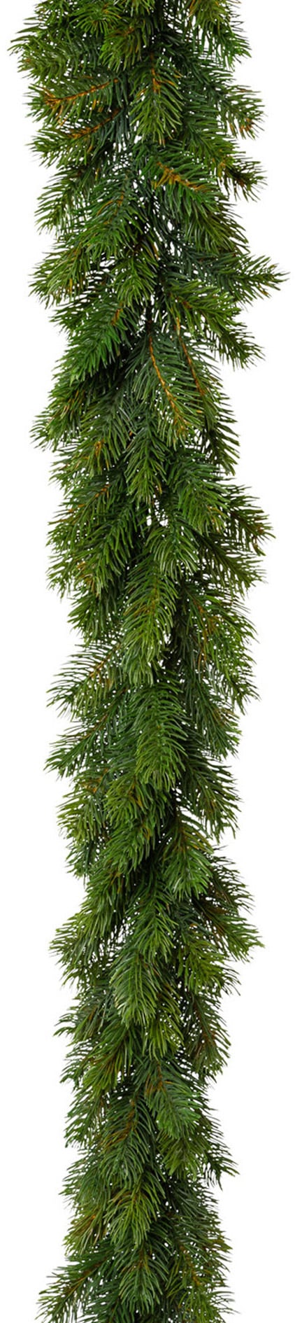 Creativ deco Winterliche Kunstpflanze »Weihnachtsdeko, Weihnachtsgirlande« Girlande mit 160 Tannenspitzen, Länge 120 cm