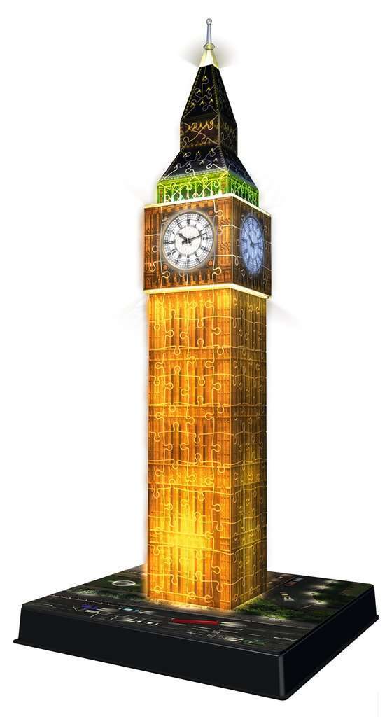Ravensburger Spiel Big Ben bei Nacht