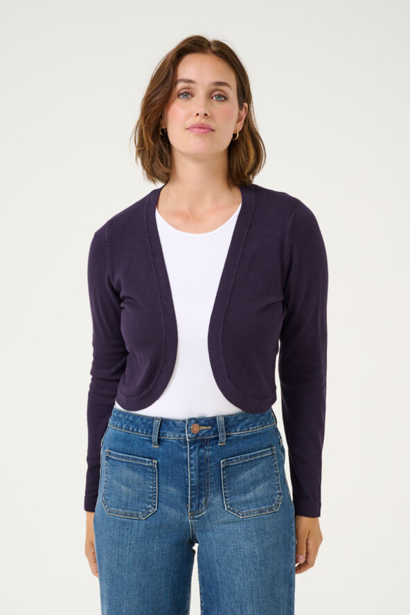 Kaffe Astrid Bolero Dawn purple