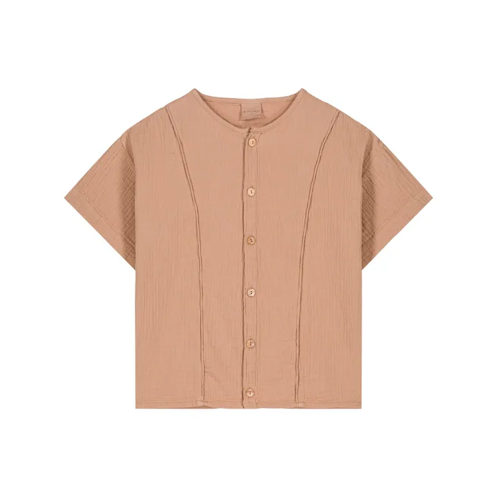Studio Bohème Blouse Thelme Gaze de Coton | Vieux Rose