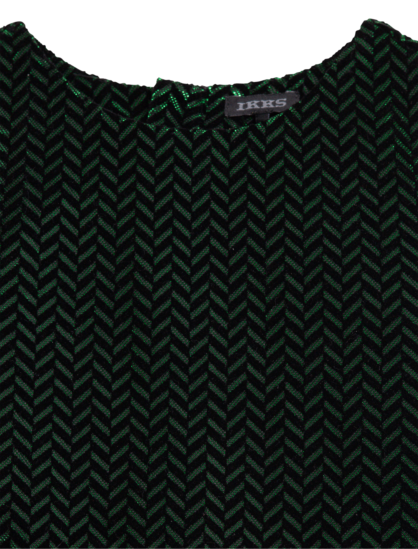 Robe courte en maille | Noir