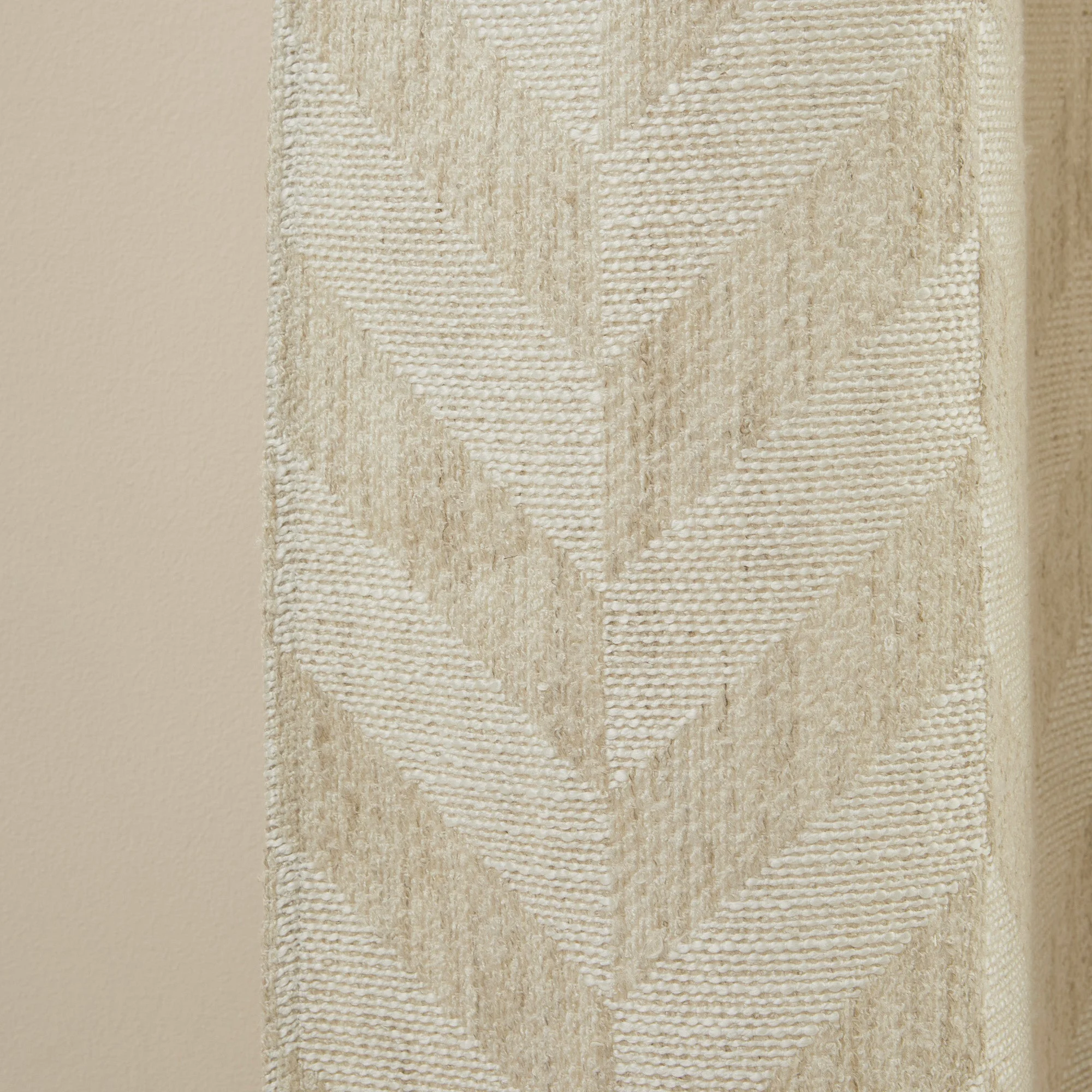 TOBIAS - Rideau à galon fronceur | Beige