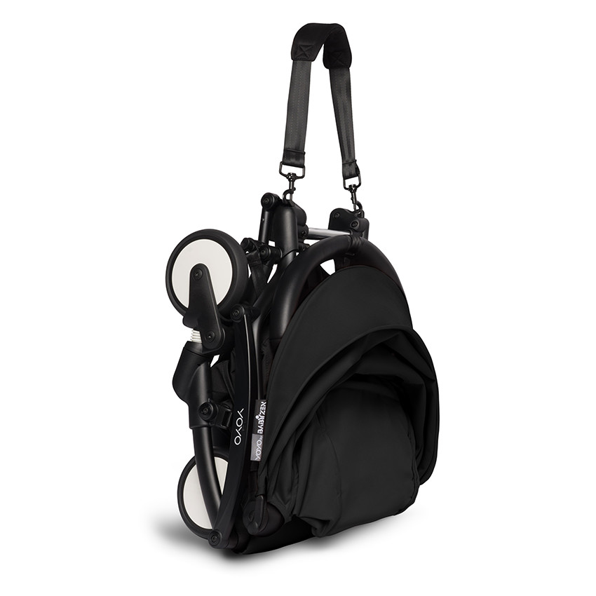 Poussette complète YOYO² nouveau pack 0+ et 6+ châssis noir - Noir