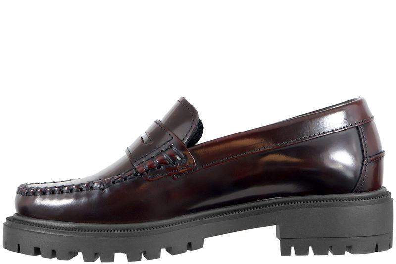 PLAYBOY THE BRIGITTE LOAFERS I BORDEAUX POLIDO