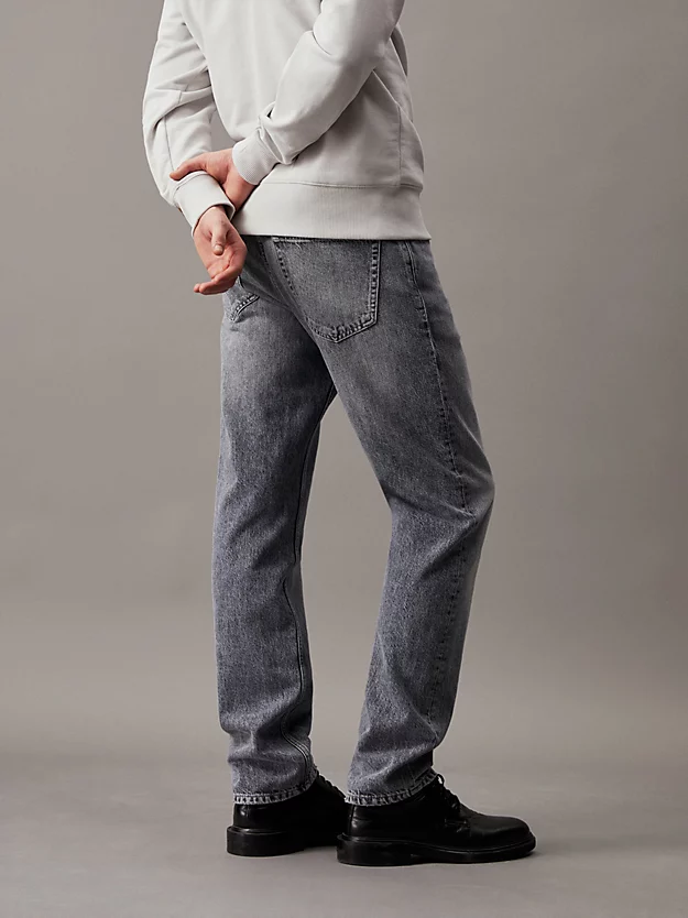 Calça jeans reta autêntica