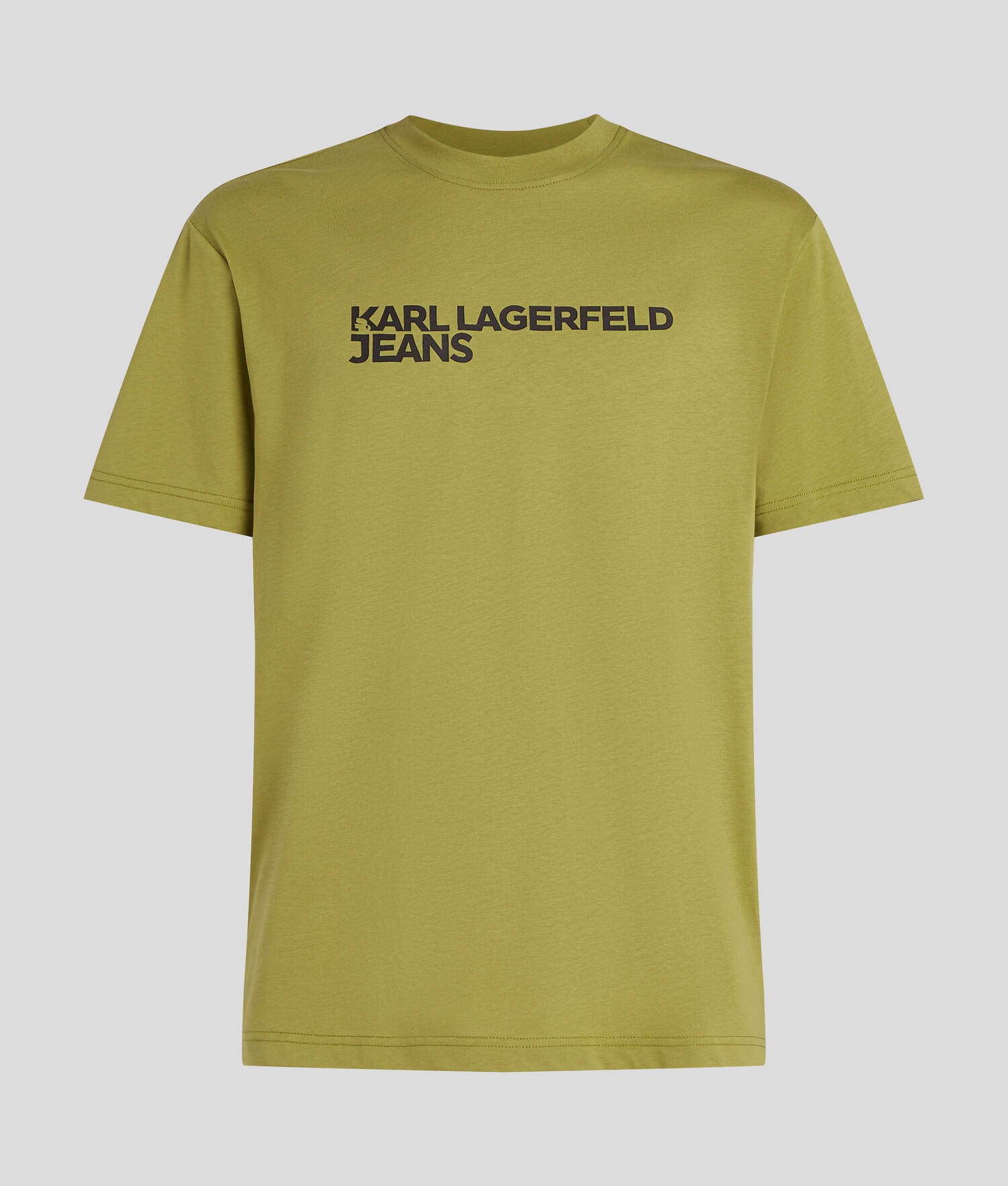 T-SHIRT AVEC LOGO KLJ - Vert Olive