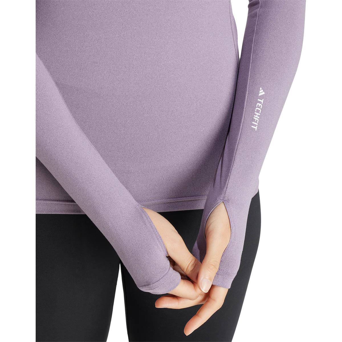 adidas Techfit Langærmet Baselayer T-shirt Dame