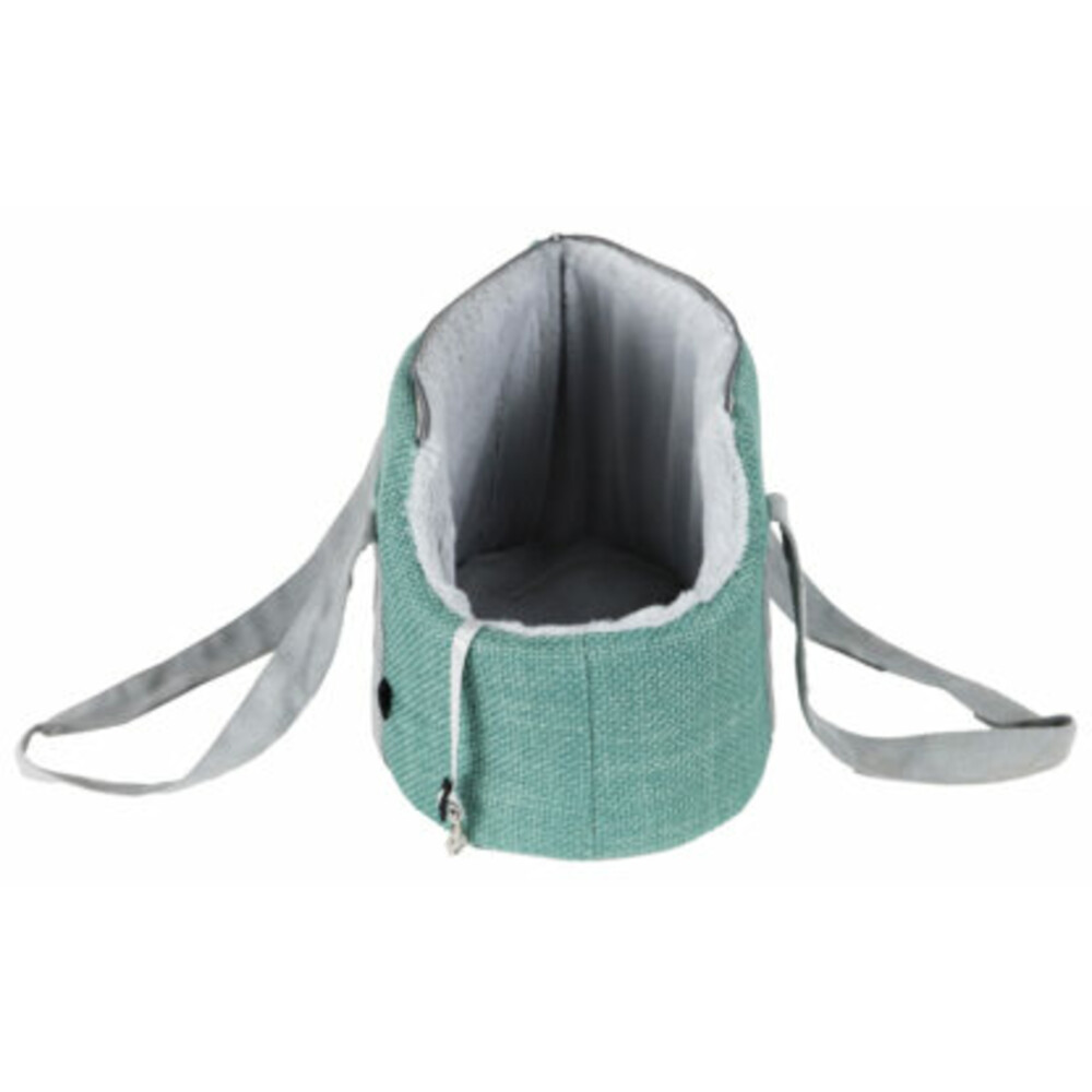 Boony Hondentas Linnenlook + Draagband Pastel Groen 46 cm