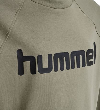Hummel Sweatshirt - hmlGrace - Støvet  Grøn