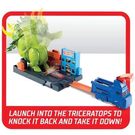 Hot Wheels Triceratops Angriff