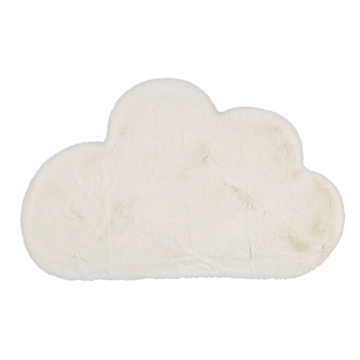 Kindervloerkleed - Huggy Wolk Wit | Super fluffy!