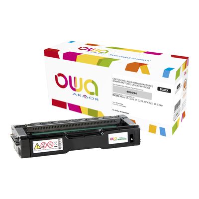 Cartouche laser compatible Ricoh 406094 - noir - Owa K15934OW