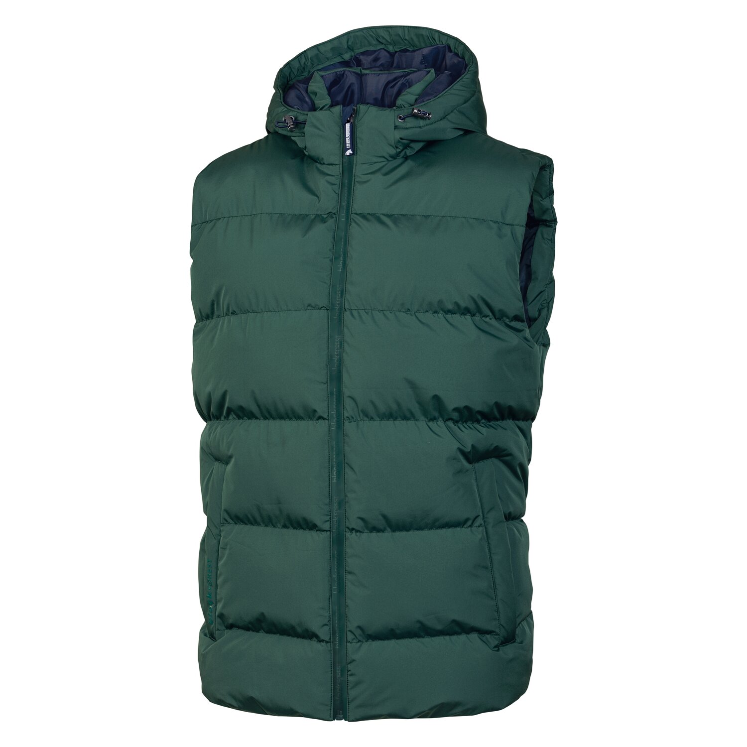black forest Steppweste mit Kapuze  - race green - XS