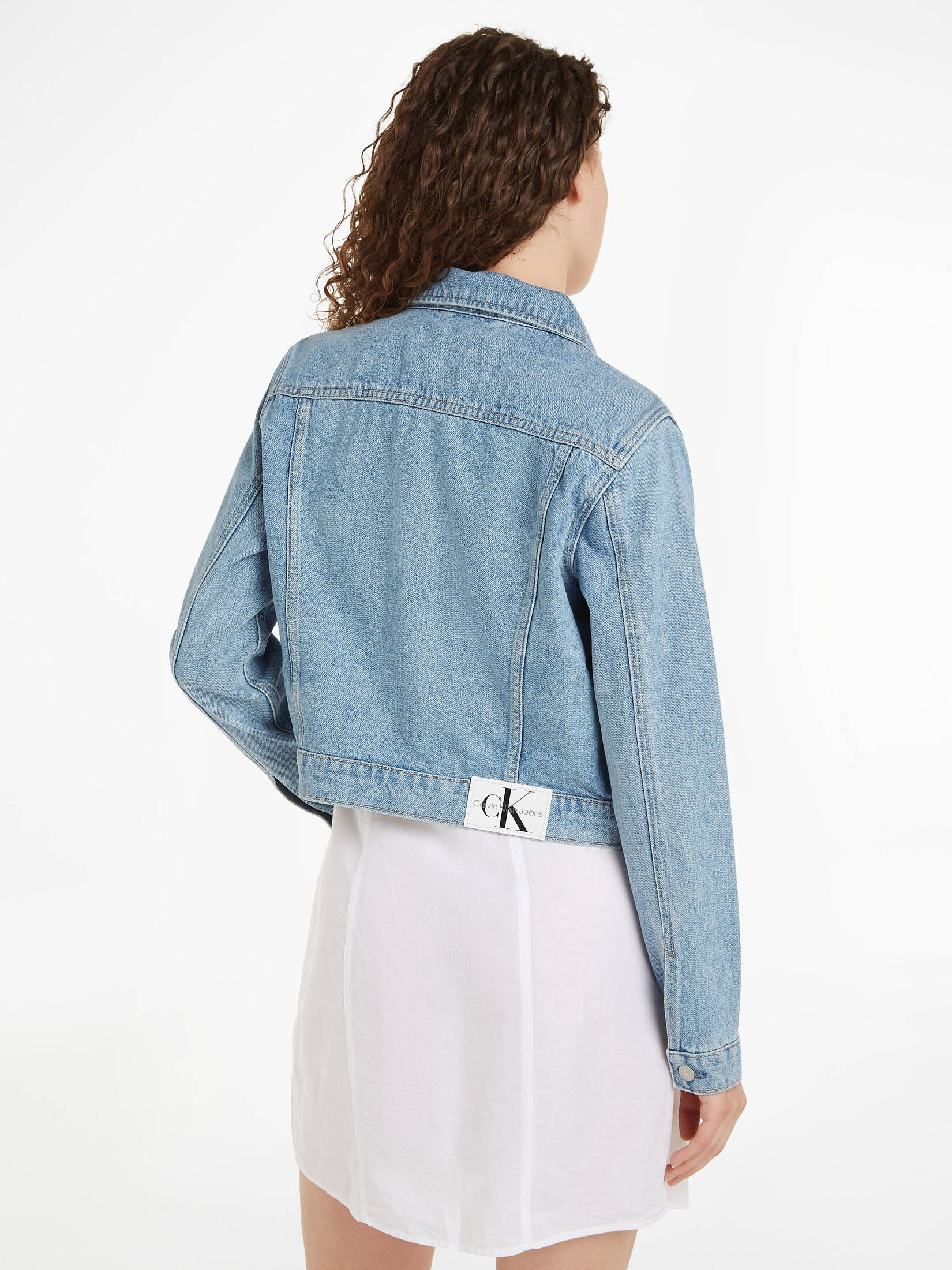 CALVIN KLEIN JEANS| Damen Jeansjacke CROPPED 90S