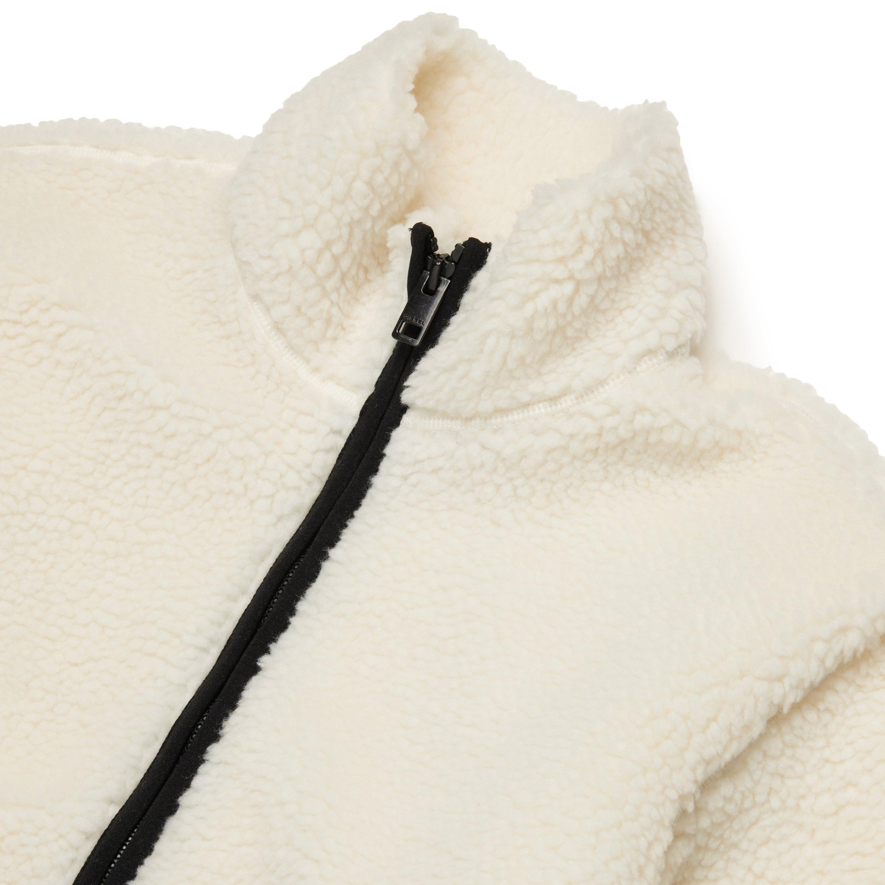 Diesel Jfchibi Logo Teddy Fleece Jacket Juniors