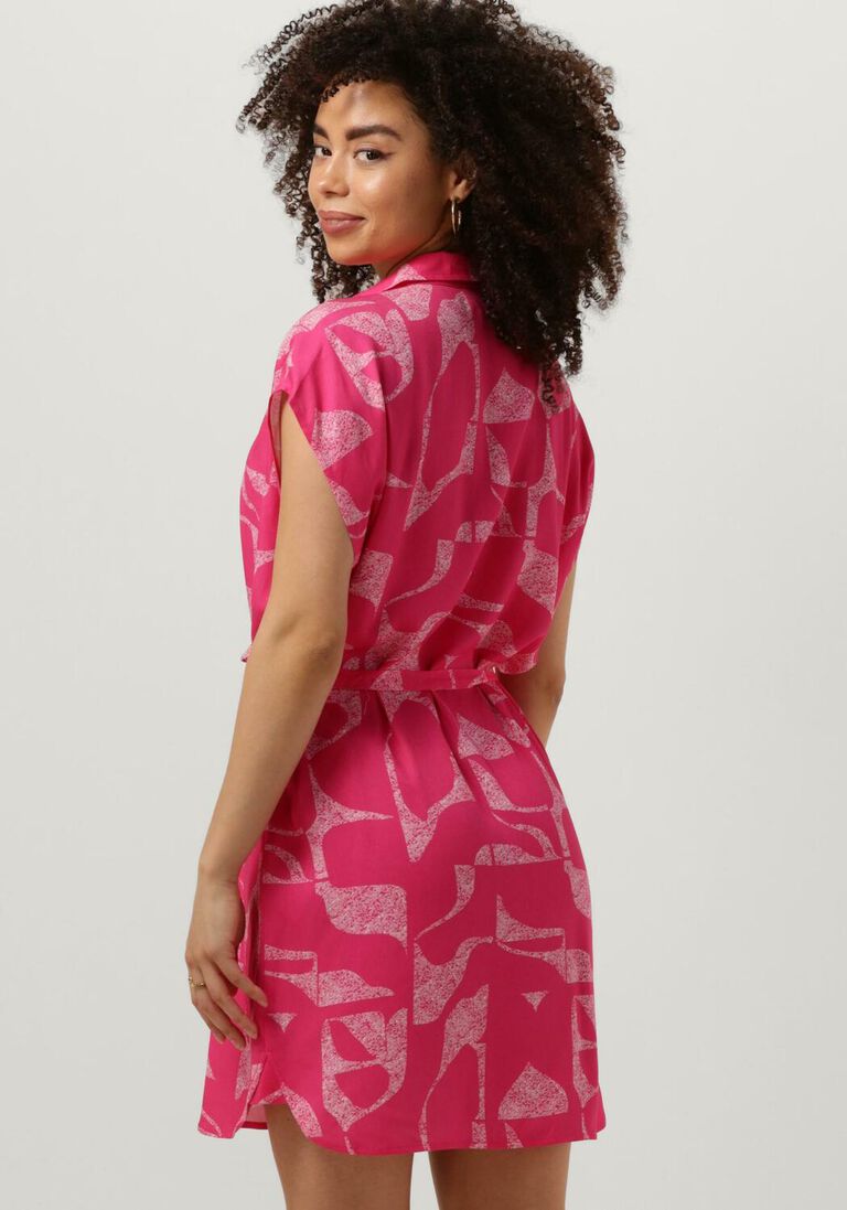 ANOTHER LABEL roze another label mini jurk darci dress s/l